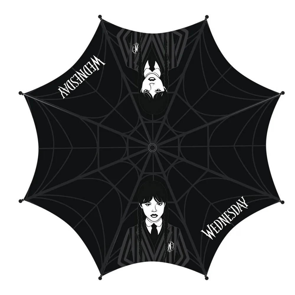 Ombrello Manuale Mercoledì Nero