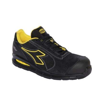 DIADORA UTILITY TAGLIA 44 - Calzatura di sicurezza bassa RUN NET AIRBOX MASTER LOW S3 SRC ESD Nero/Nero