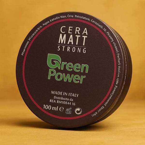 Cera per capelli Matt strong Green Power