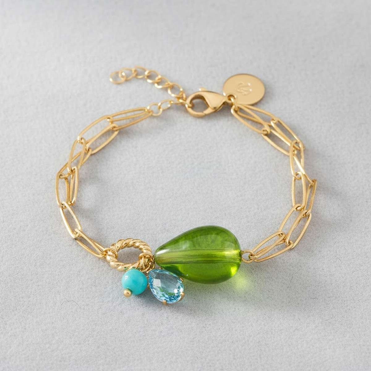 Bracciale Donna Murrina Murano Collezione Jasmine Verde Gm0357010