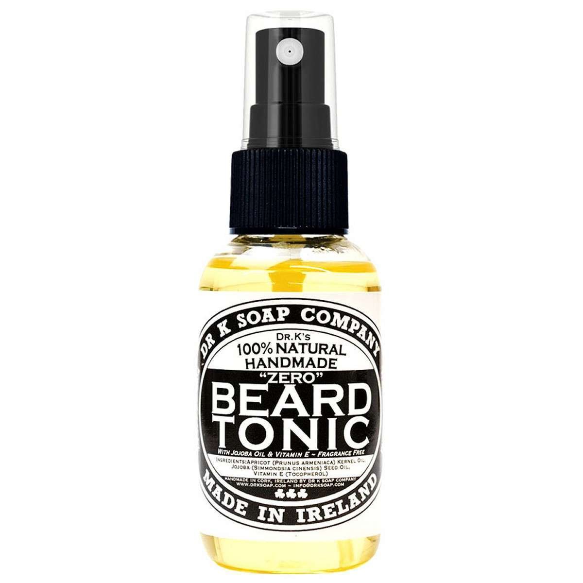 Dr K Beard Tonic Zero Tonico da Barba 100% Ingredienti Naturali 50ml