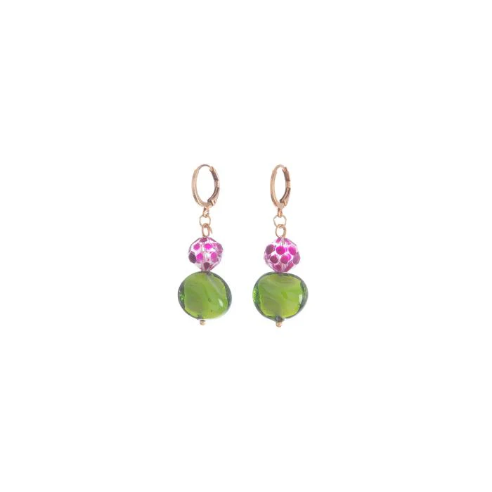 Orecchini Donna Murrina Murano Collezione Soraya Verde Gm0360010
