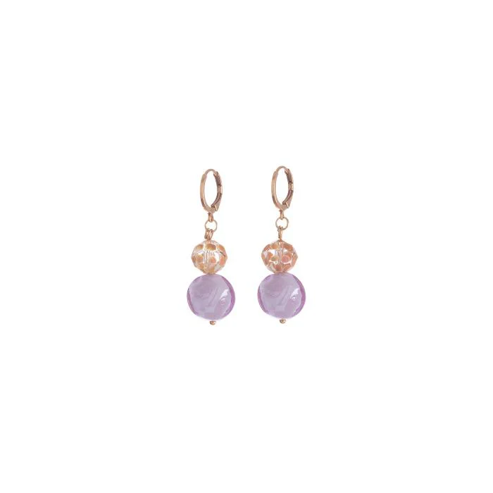 Orecchini Donna Murrina Murano Collezione Soraya Glicine Gm0360026
