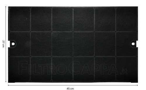 6093189 Filtro Carbone Attivo Originale Faber misure 45 x 27 cm