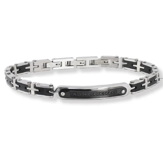 Bracciale Rosso Amante Uomo in Acciaio UBR789MQ