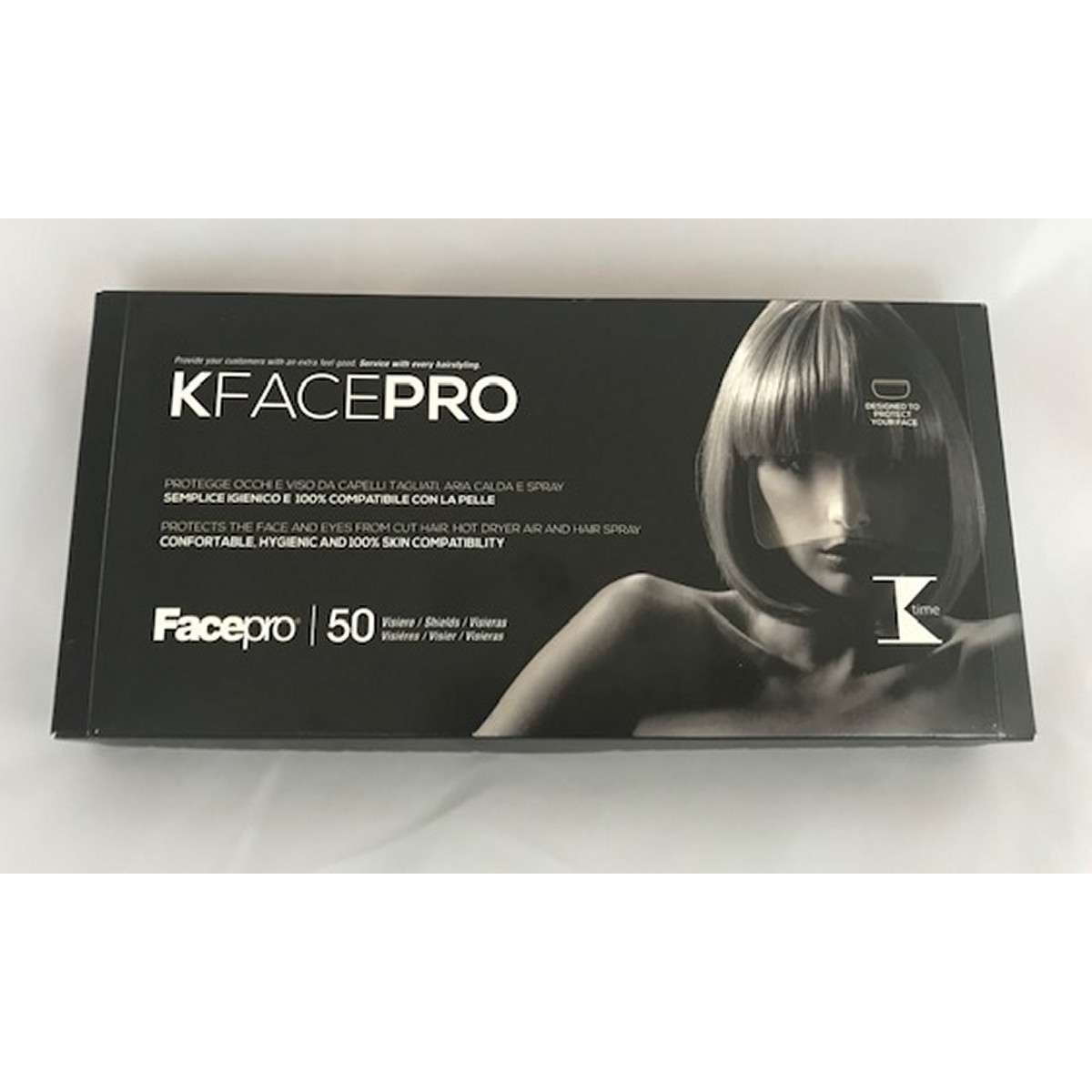 K FACE PRO visiere protettive occhi viso 50pz + 40pz omaggio