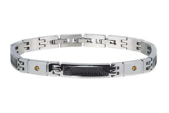 Bracciale Rosso Amante Uomo in Acciaio UBR814NM