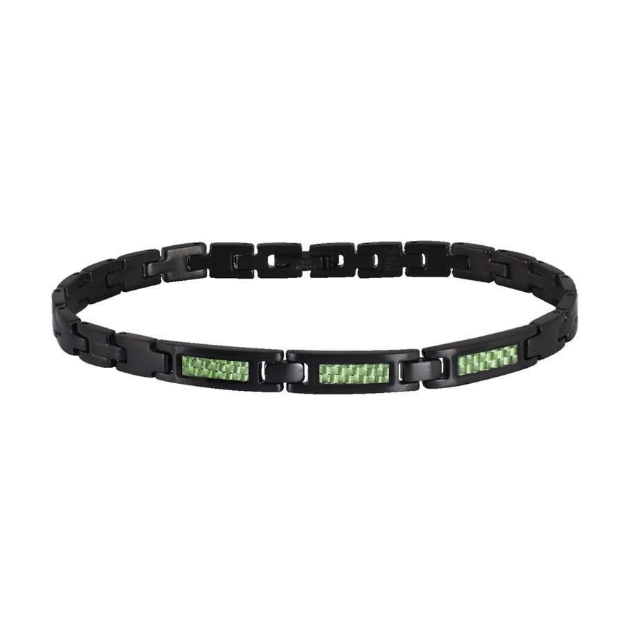 Bracciale uomo in acciaio ROSSO AMANTE UBR767LB