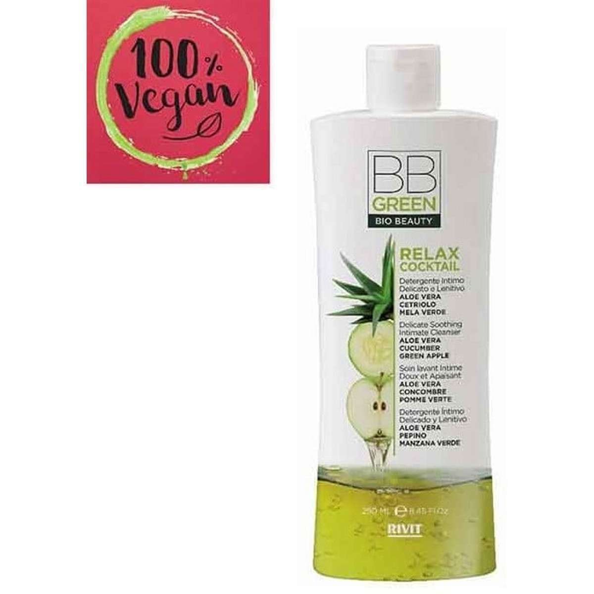 BB Green Relax Cocktail Detergente Intimo Delicato Lenitivo 250ml