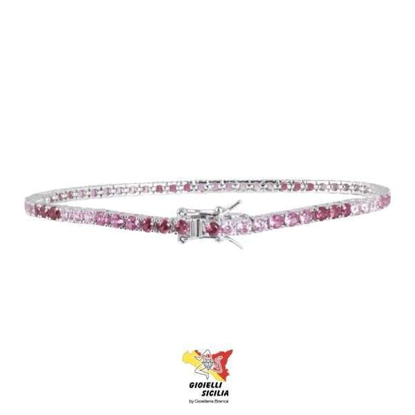 Bracciale Tennis BluAmante in Argento 925 BBR083TIC