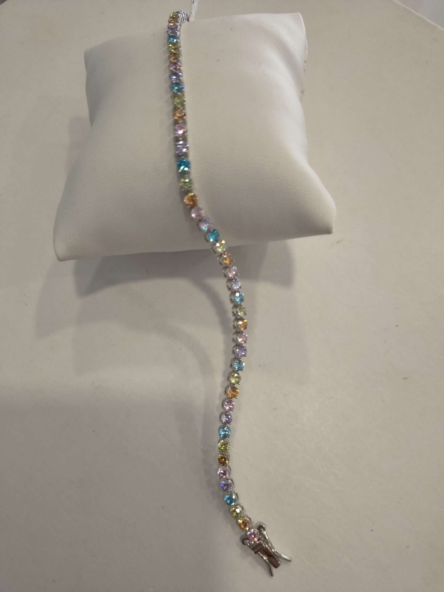 Bracciale Tennis in argento 925 GHI - immagine 2