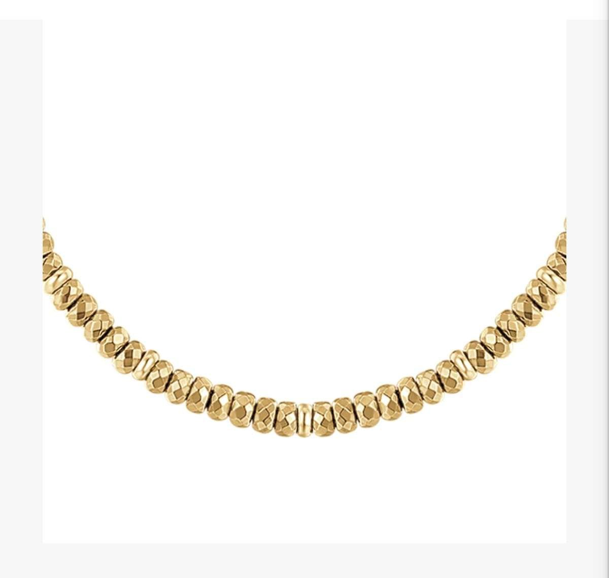 COLLANA DONNA IN ACCIAIO IP GOLD CON EMATITE - immagine 4