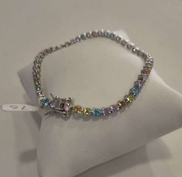 Bracciale Tennis in argento 925 GHI