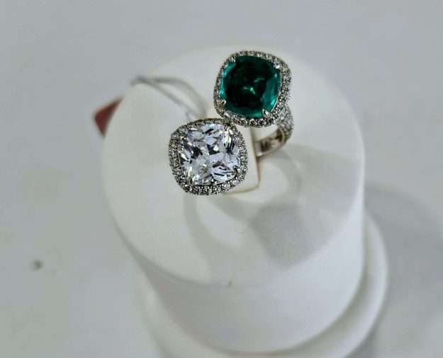Anello da donna in Argento 925 con zirconi 1502904