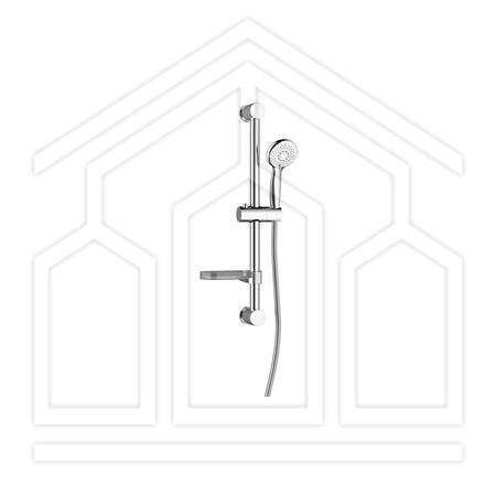 Tiemme DC101 Shower Set Chrome