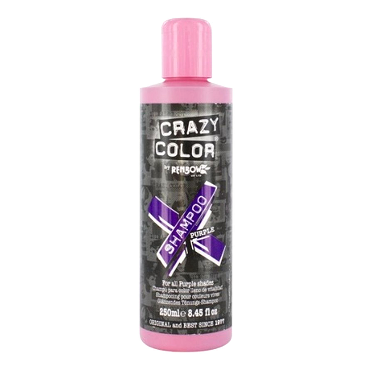 Crazy Color Purple Shampoo per capelli Viola 250ml