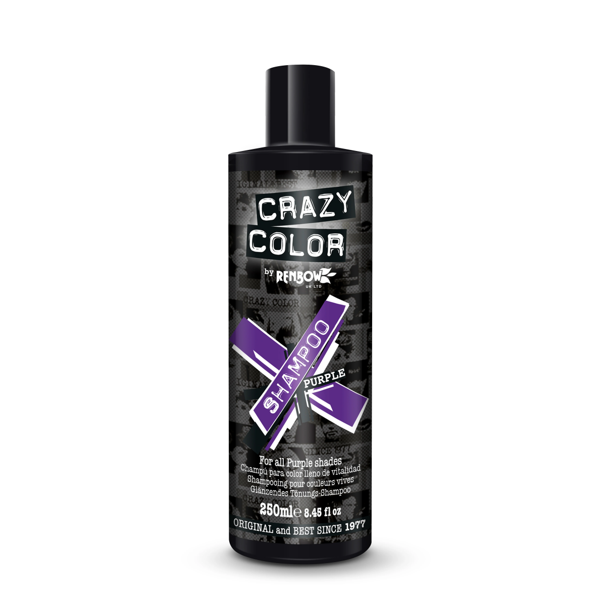Crazy Color Purple Shampoo per capelli Viola 250ml