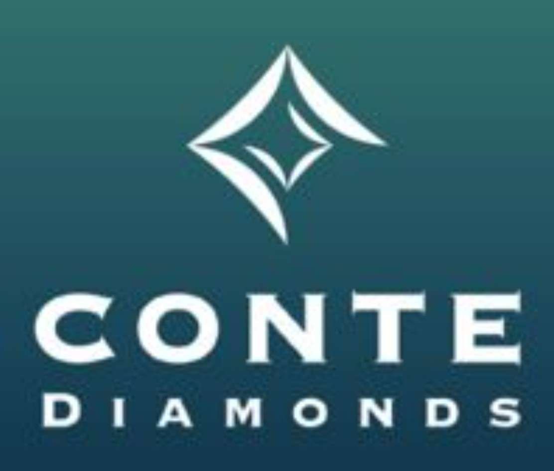 Conte Diamonds collana punto luce con diamante 0,36 kt a griffe in oro bianco 18 kt - immagine 2