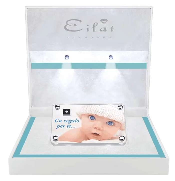 EILAT DIAMANTE NATURALE 0,12 CARATI COLORE FVS Blister - immagine 2