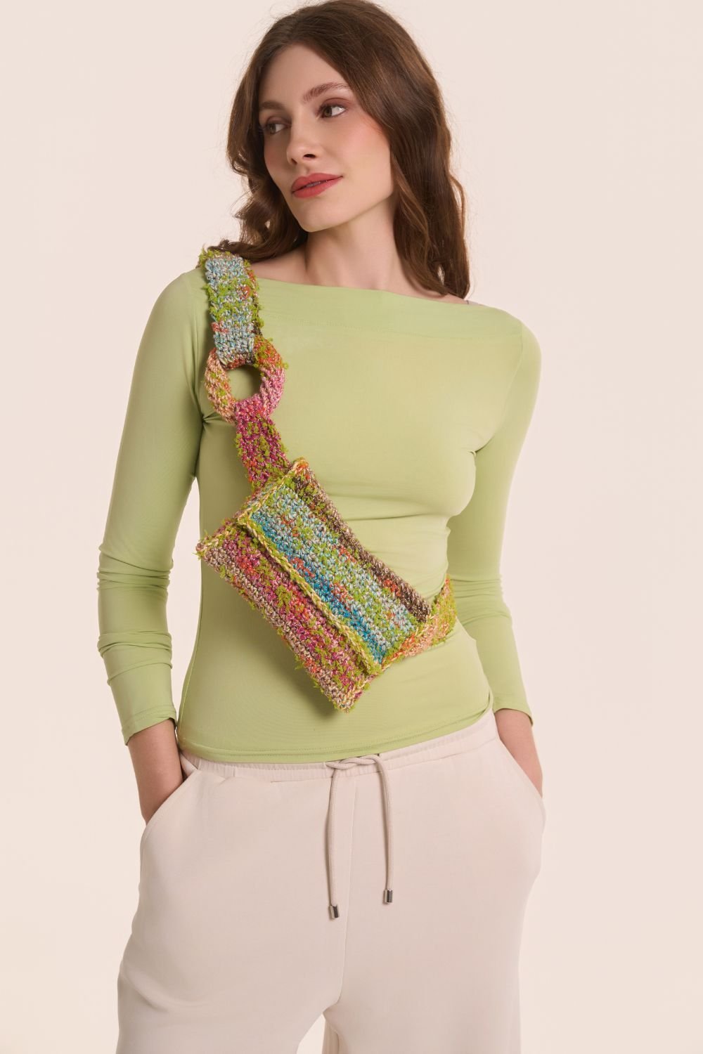 Juta e cotone FOLIE BAG Laines du Nord - immagine 6