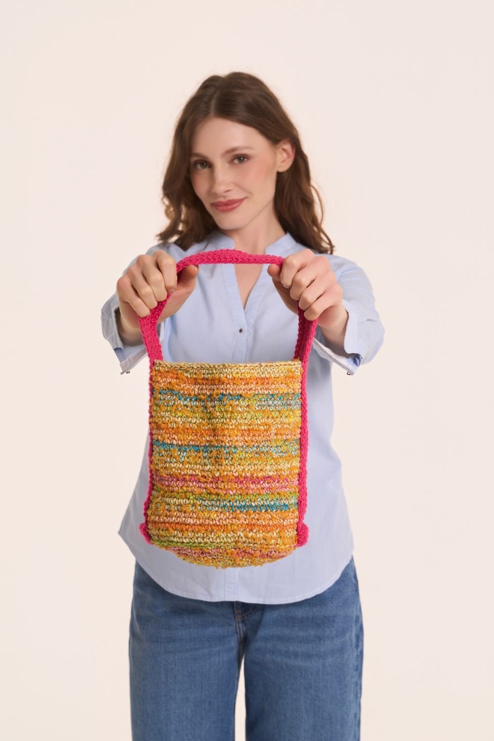 Juta e cotone FOLIE BAG Laines du Nord - immagine 5
