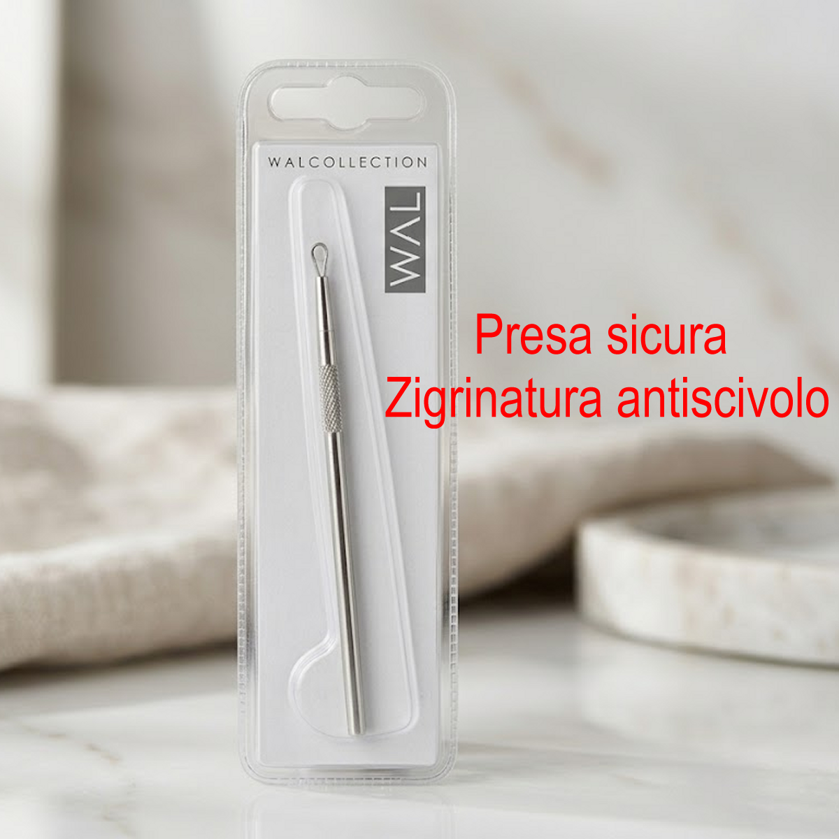 Wal Leva Comedoni Esagonale Rostfrei Inox 7723