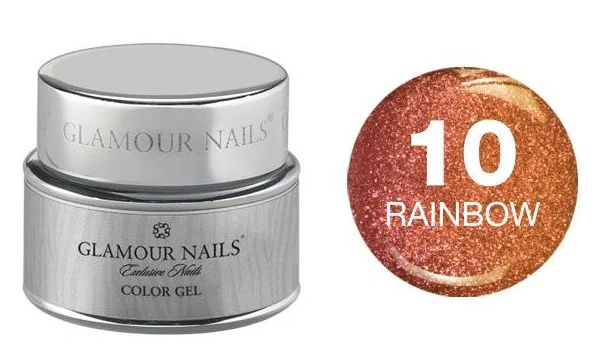 Gel colorato glamour arcobaleno 10 5ML