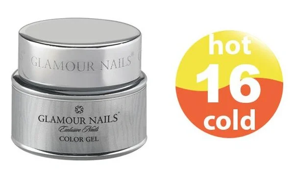 Gel colorato glamour caldo e freddo 16 5ML