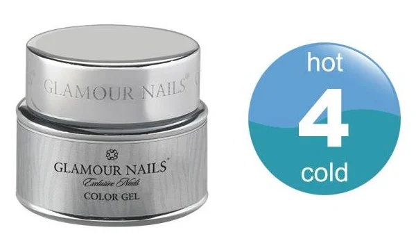 Gel colorato glamour caldo e freddo 4 5ML