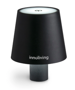 Innoliving Lampada per bottiglia led nera