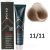 Tintura per capelli in crema 11/11 super platino chiarissimo cenere intenso Inebrya