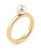 anello Brosway da donna tring intelligenza acciaio dorato con perla Swarovski misura 14