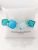 Bracciale Murrina Murano Collezione Lagoon Elegance Acquamarina Gm0323016