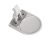 21BE001 – 2605100300 Kit Maniglia Oblò per lavatrice BEKO