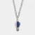 Collana in Metallo con mongolfiera blu e azzurra 3541884