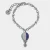 Bracciale in Metallo con mongolfiera blu e azzurra 3572826