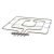 RESISTENZA SUPERIORE FORNO BOSCH/SIEMENS,RICAMBIO ORIGINALE COD. 11005012.