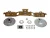 55X2983-52X5020-55X2982-55X2986-55X4286 Kit Traversa con Supporto Cuscinetto per Lavatrice carica dall’alto Sangiorgio / brandt / Thomson