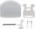 651027591-719003300 Kit Maniglia Oblò per lavatrice ARDO/BOMPANI/ATLANTIC