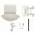 651027630-110214200-719003700 Kit Maniglia Oblò per lavatrice ARDO/BOMPANI/ATLANTIC