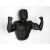 Appendiabiti Culturista in pvc con ventose nero