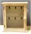 Armadietto cassetta portachiavi da parete in legno beige