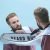 Bavaglino da barba Beard Buddy Grembiule barbiere con ventose per curare la barba senza sporcare
