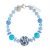 Bracciale Murrina Murano Collezione Tasnim Turchese Gm0368021