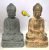 Buddha statuina terracotta esterni meditazione decorazione