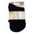 CALZINO UNISEX CORTO SiSi FRESCO COTONE 2 PAIA TAGLIA UNICA COLORE NERO