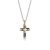 Collana Uomo con Crocifisso in Acciaio 316L black