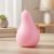 Candela a forma di pera rosa d 10,5 x H 17 cm Bitossi diffusione