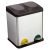 Cestino Pattumiera Raccolta Differenziata a Pedale 30 lt inox