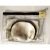 Chiales Beauty Case da viaggio Kit 3 Pz Dorato